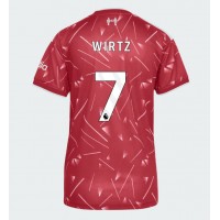 Stroje piłkarskie Liverpool Florian Wirtz #7 Koszulka Podstawowej dla damskie 2026-27 Krótki Rękaw